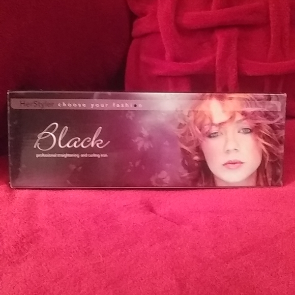 Herstyler Straighten/Curl Iron - Picture 1 of 12